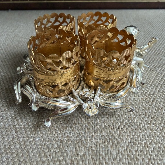 VTG Sam Fink SF Boy with Guitar Filigree 4 Lipstick Holder - Picture 6 of 10